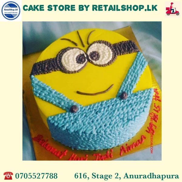 Buy Minion Theme Cake in Anuradhapura